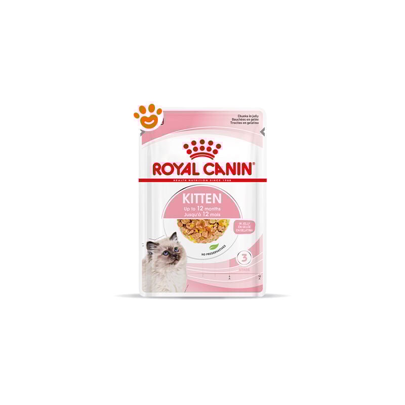 foto del prodotto royal canin cat kitten in gelatina cat kitten in gelatina bustina da 85 gr