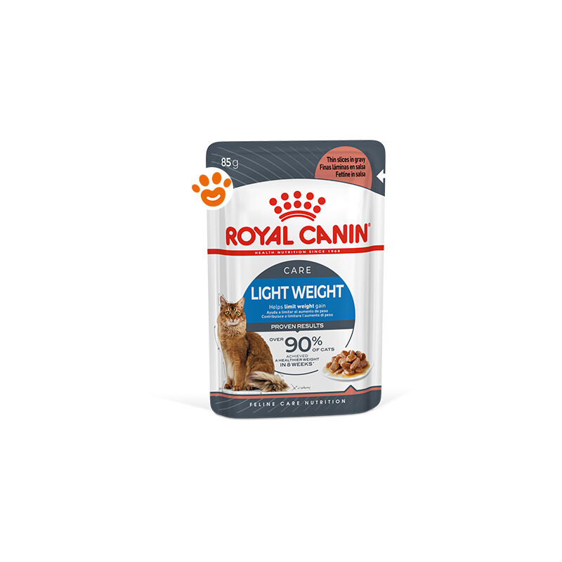 foto del prodotto royal canin cat light weight care in salsa gravy cat light weight care in salsa gravy bustina da 85 gr