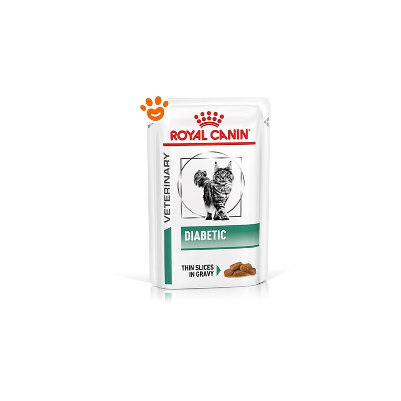foto del prodotto royal canin cat veterinary diet diabetic cat veterinary diet diabetic bustina da 85 gr