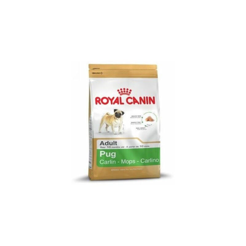 foto del prodotto royal canin - cibo che pug adult cani di adulto e mature carlino race da 10 mesi - 3kg