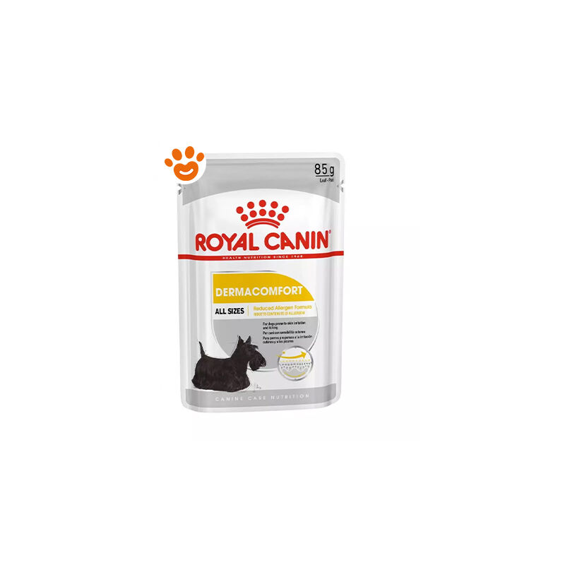 foto del prodotto royal canin dog dermacomfort - royal canin dog dermacomfort - bustina da 85 gr