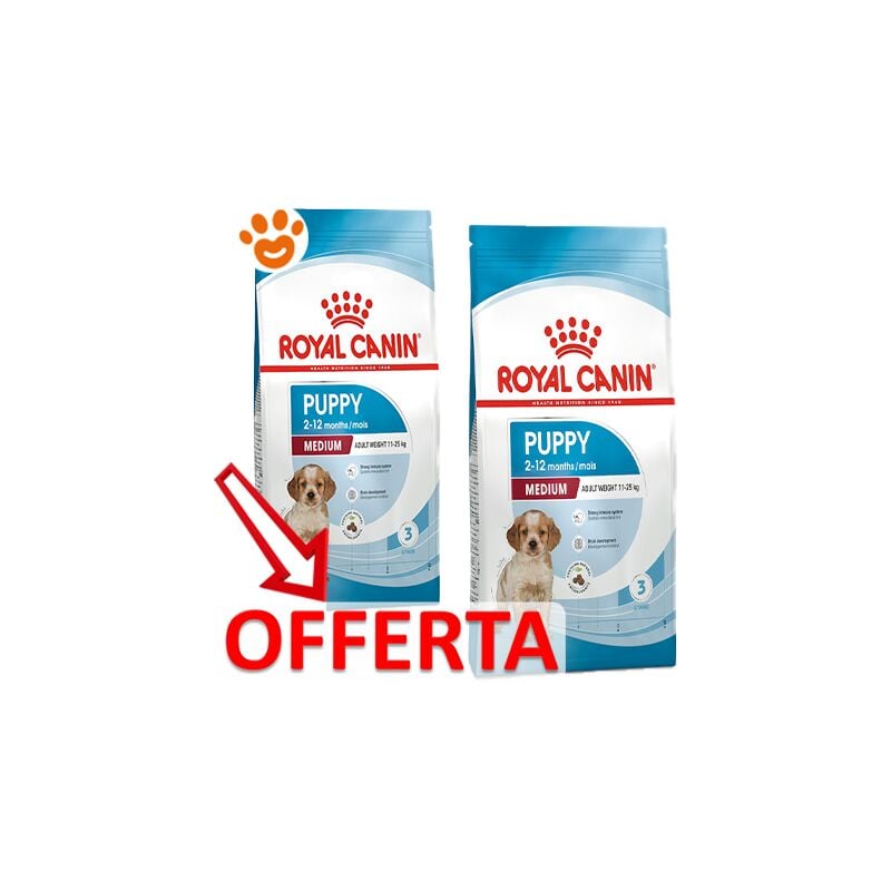 foto del prodotto royal canin dog medium puppy - royal canin dog medium puppy - sacco da 10 kg