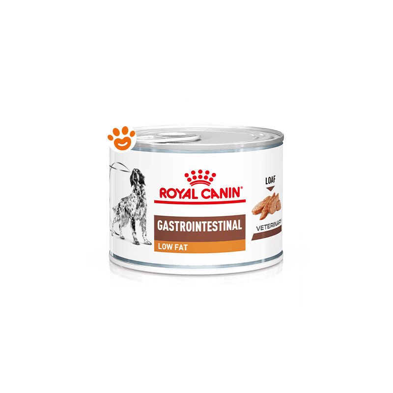 foto del prodotto royal canin dog veterinary diet gastro intestinal low fat royal canin dog veterinary diet gastro intestinal low fat lattina da 200 gr