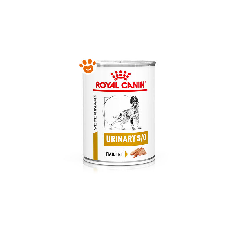 foto del prodotto royal canin dog veterinary diet urinary s o dog veterinary diet urinary s o lattina da 410 gr