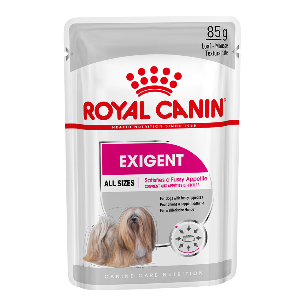 foto del prodotto royal canin exigent umido per cane 12 x 85 g