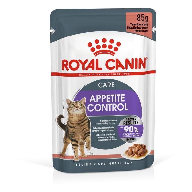 foto del prodotto royal canin gatto fcn appetite control care gravy 85gr