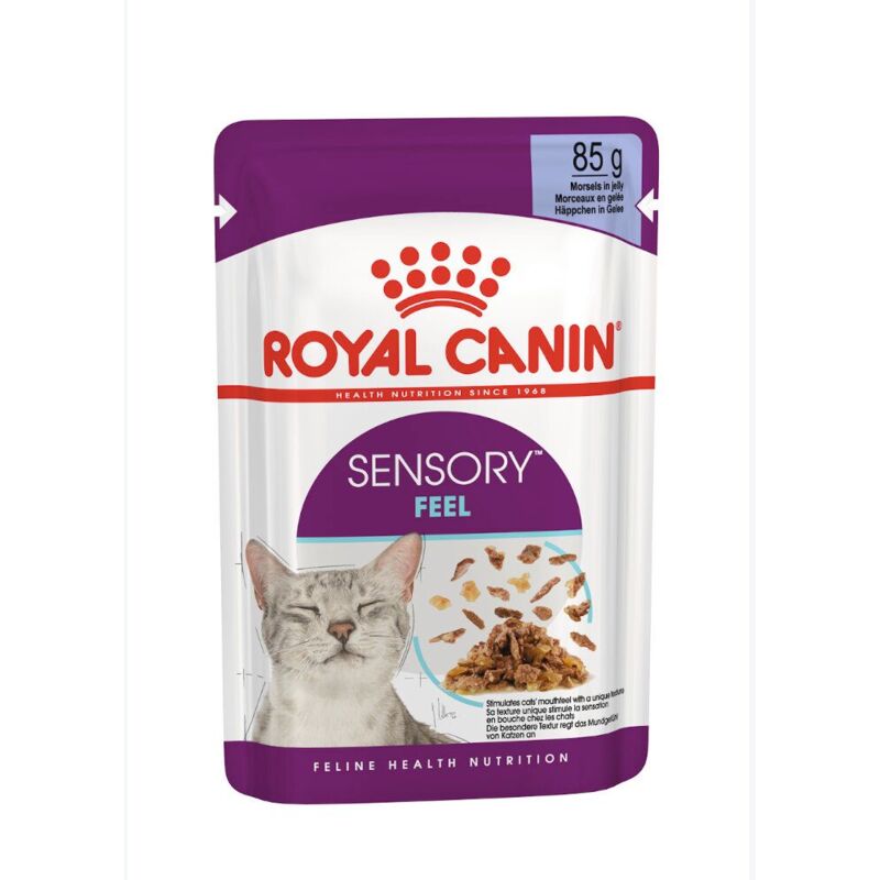 foto del prodotto royal canin gatto fhn sensory feel bocconcini in gelatina 85gr
