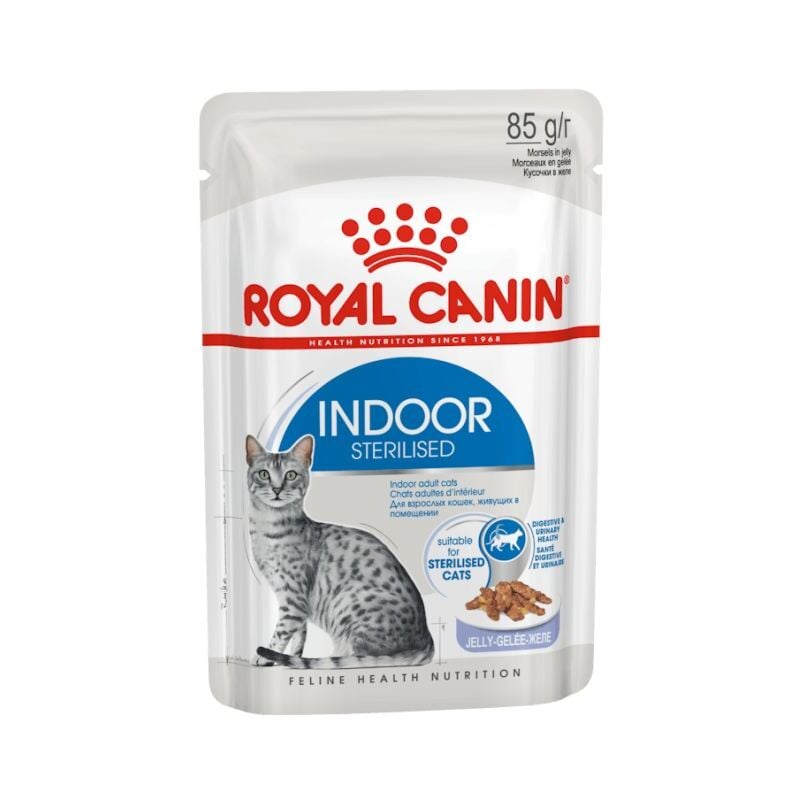foto del prodotto royal canin gatto indoor jelly 85gr