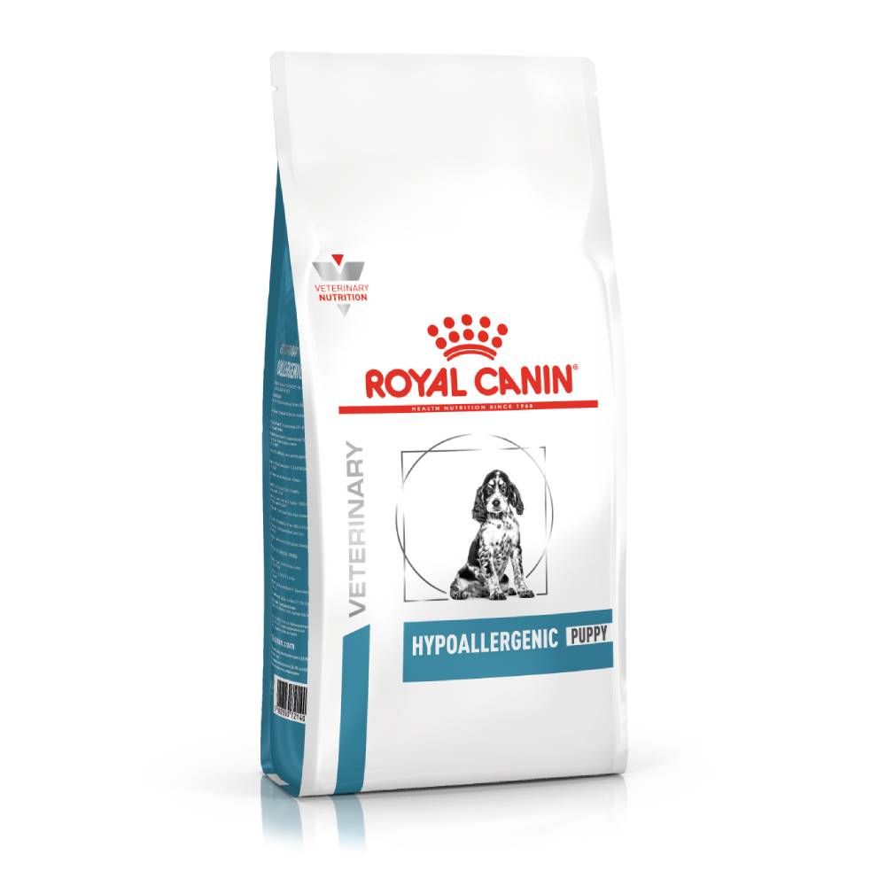 foto del prodotto royal canin hypoallergenic canine puppy veterinary crocchette per cani 3,5 kg