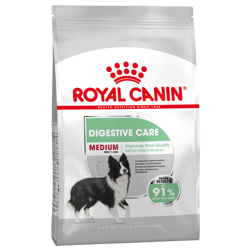 foto del prodotto royal canin medium digestive care crocchette per cane 12 kg