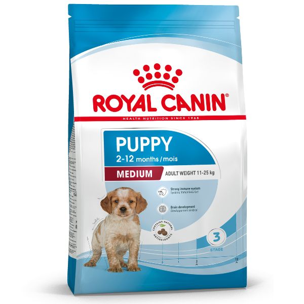 foto del prodotto royal canin medium puppy 15 kg 1 ordine scegli lo sconto bzr5 bzr20 200 punti fedelt 