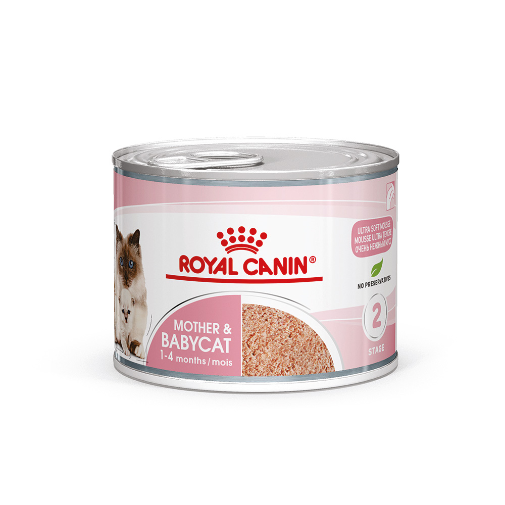 foto del prodotto royal canin mother babycat mousse ultra soffice 12 x 195 g