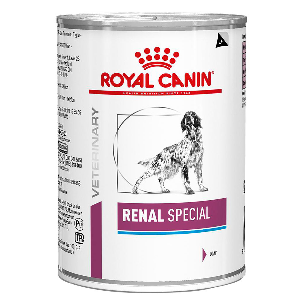 foto del prodotto royal canin renal special canine veterinary mousse umido per cane 12 x 410 g
