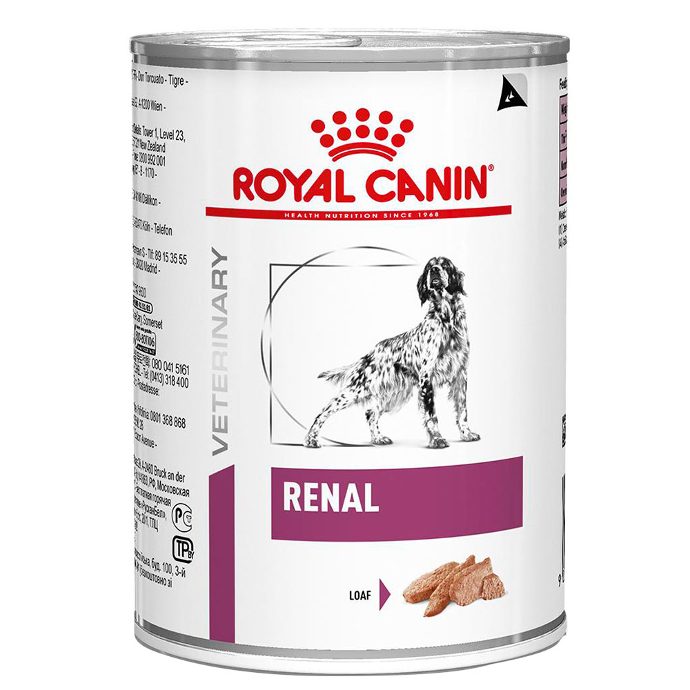 foto del prodotto royal canin renal veterinary mousse umido cane 12 x 410 g