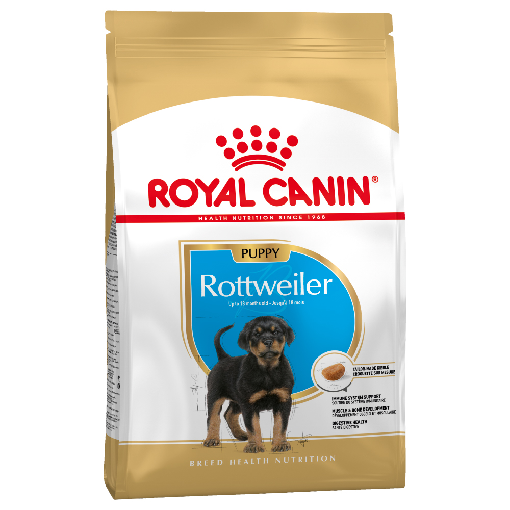 foto del prodotto royal canin rottweiler puppy crocchette per cane 12 kg