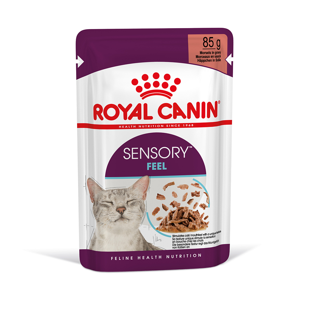 foto del prodotto royal canin sensory feel umido in salsa per gatti 12 x 85 g