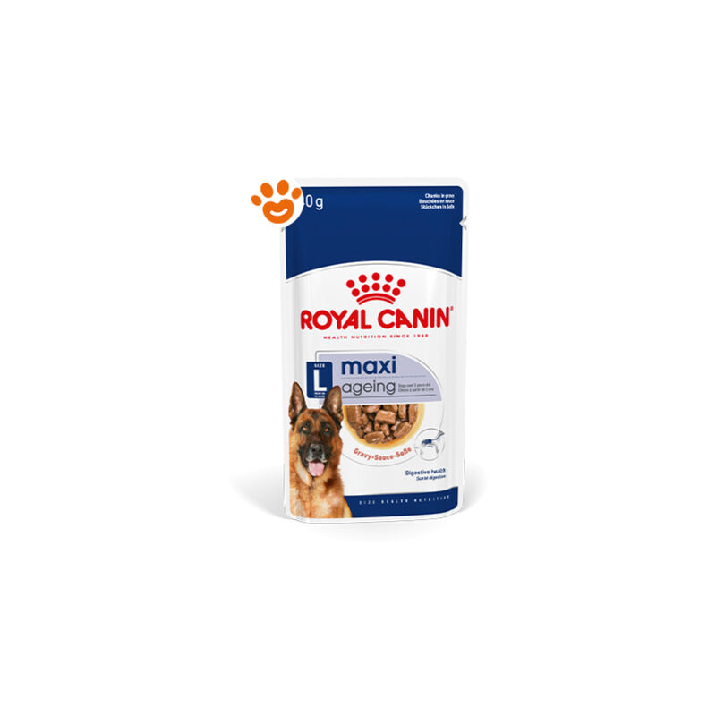 foto del prodotto royal canin shn dog maxi ageing 8 royal canin shn dog maxi ageing 8 bustina da 140 gr