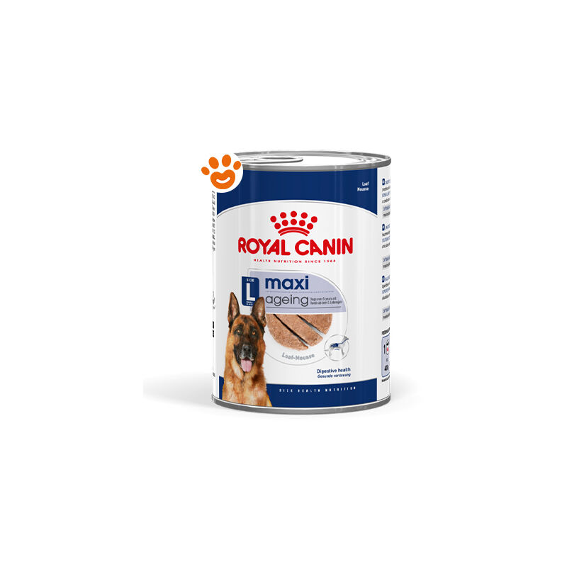 foto del prodotto royal canin shn dog maxi ageing royal canin shn dog maxi ageing lattina da 410 gr