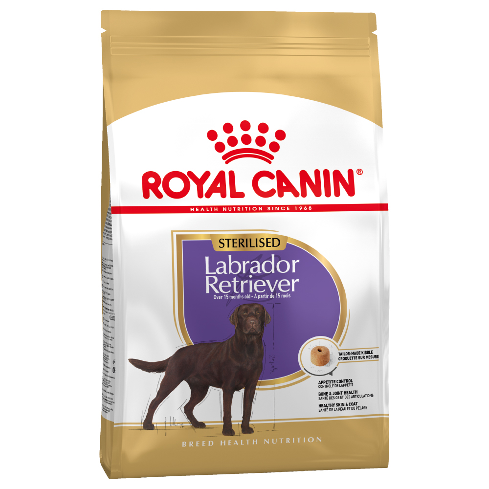 foto del prodotto royal canin sterilised labrador retriever adult crocchette per cane 12 kg