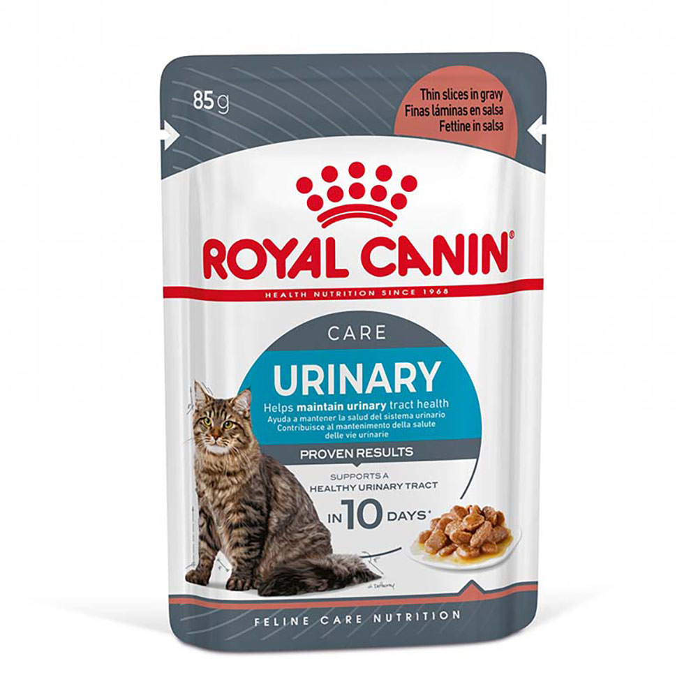 foto del prodotto royal canin urinary care umido in salsa per gatti 12 x 85 g