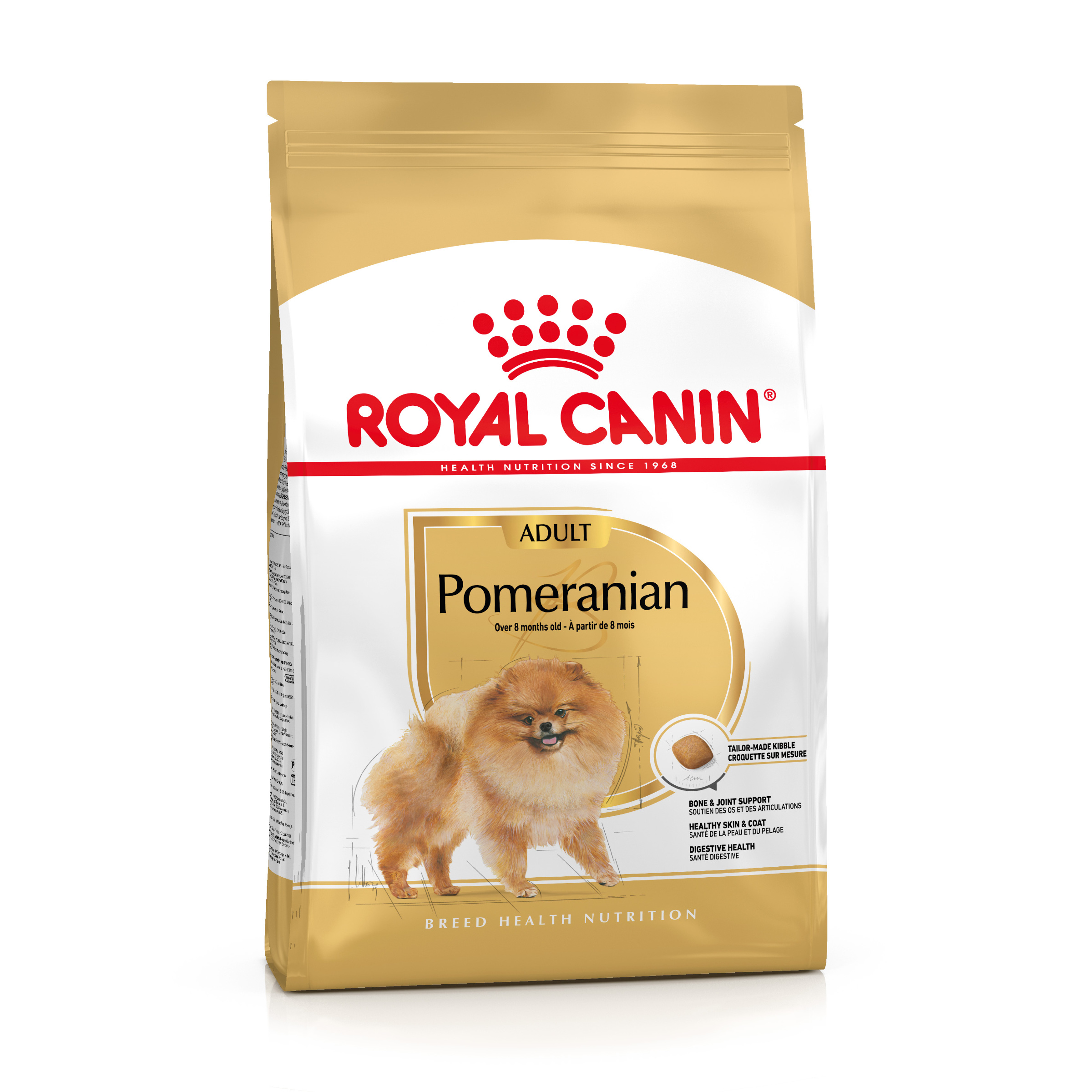 foto del prodotto royal canin volpino di pomerania pomeranian adult crocchette 1,5 kg