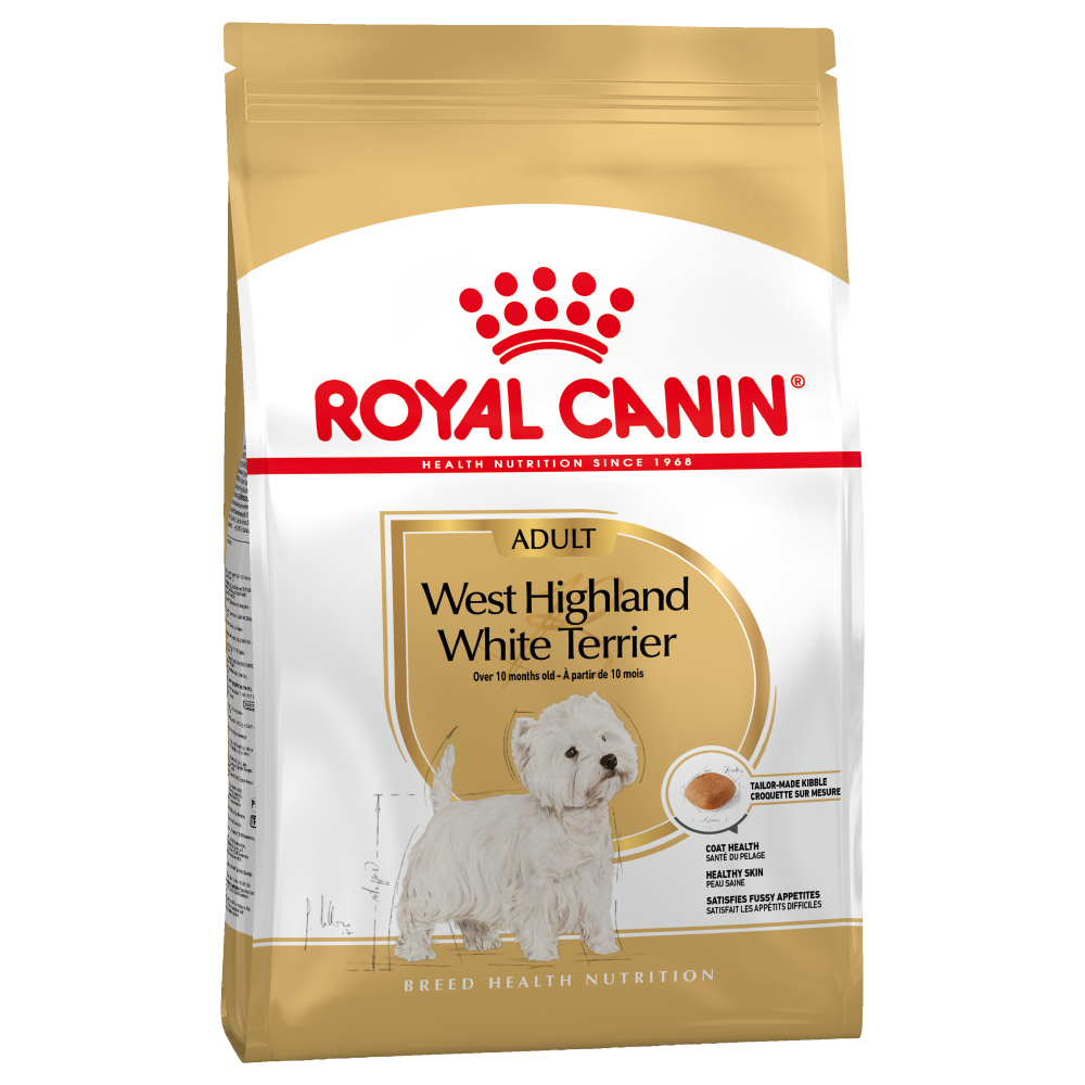 foto del prodotto royal canin west highland white terrier adult crocchette per cane 3 kg