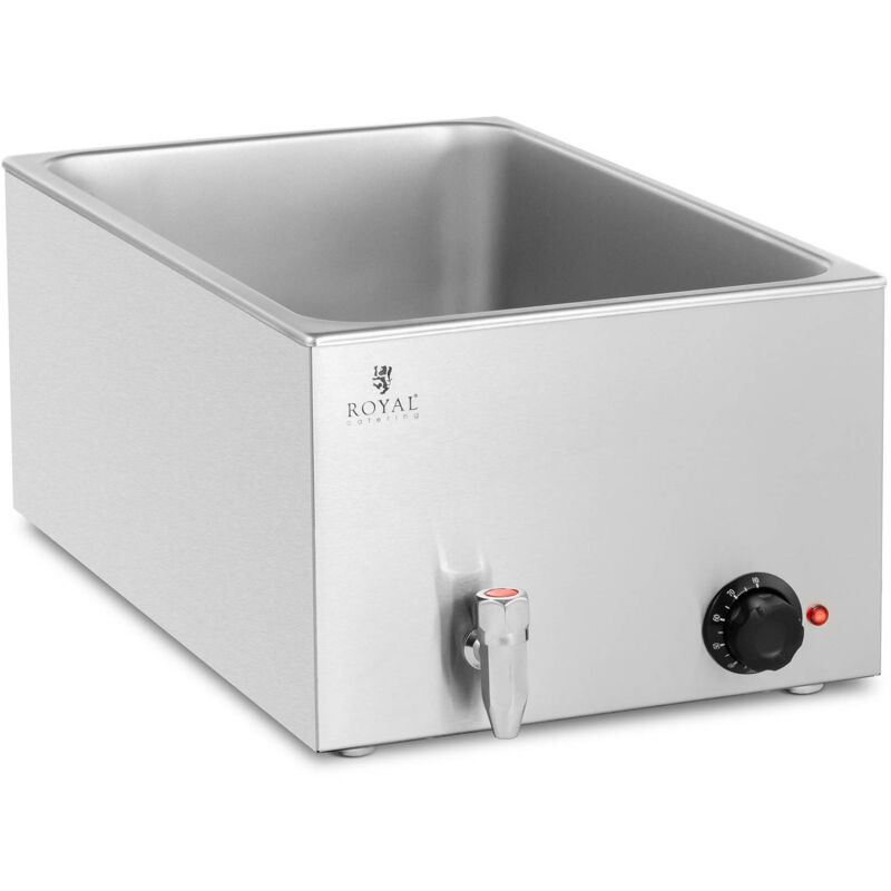 foto del prodotto royal catering bagnomaria scaldavivande 600 w 30 80 c
