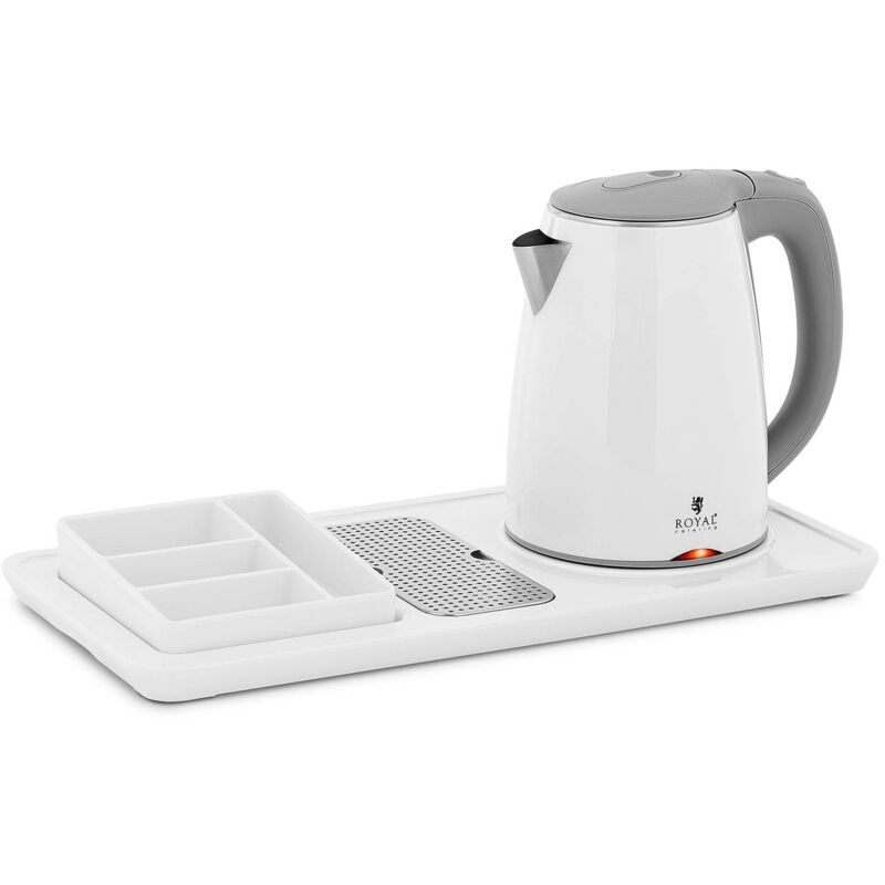foto del prodotto royal catering bollitore elettrico stazione t e caff 1,2 l 1.800 w acciaio inox