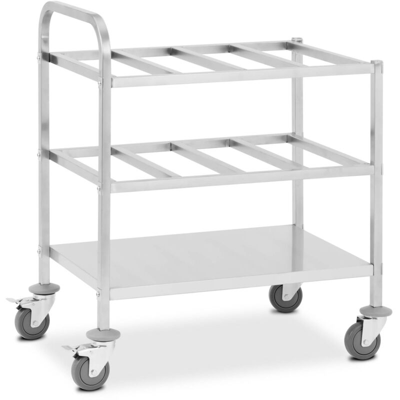 foto del prodotto royal catering carrello multifunzione acciaio inox per 24 x gn 1 6 450 kg royal