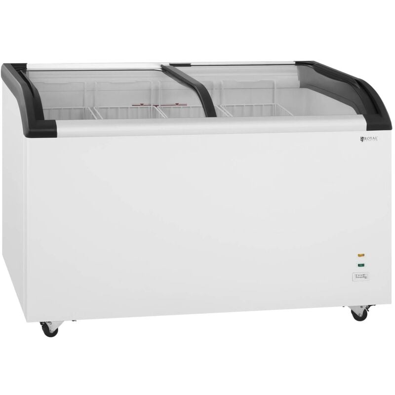 foto del prodotto royal catering congelatore a pozzetto orizzontale a pozzo 355 l led 18 25 c 4 cestelli incl.