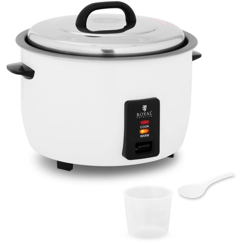 foto del prodotto royal catering cuociriso elettrico professionale risottiera elettrica vaporiera 13 l 1.950 w