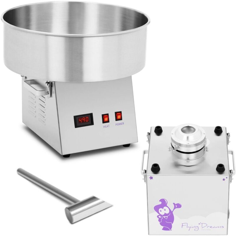 foto del prodotto royal catering macchina per lo zucchero filato, elettrica, acciaio, 52 cm, 1080 w