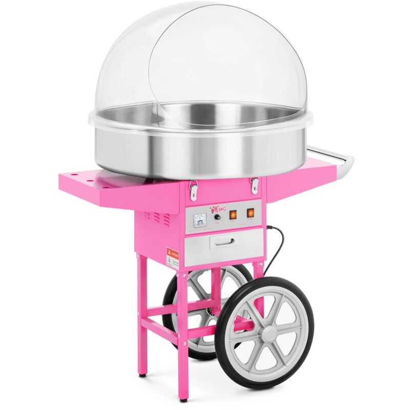 foto del prodotto royal catering macchina per zucchero filato cotton candy machine 1200w elettrica acciaio inox