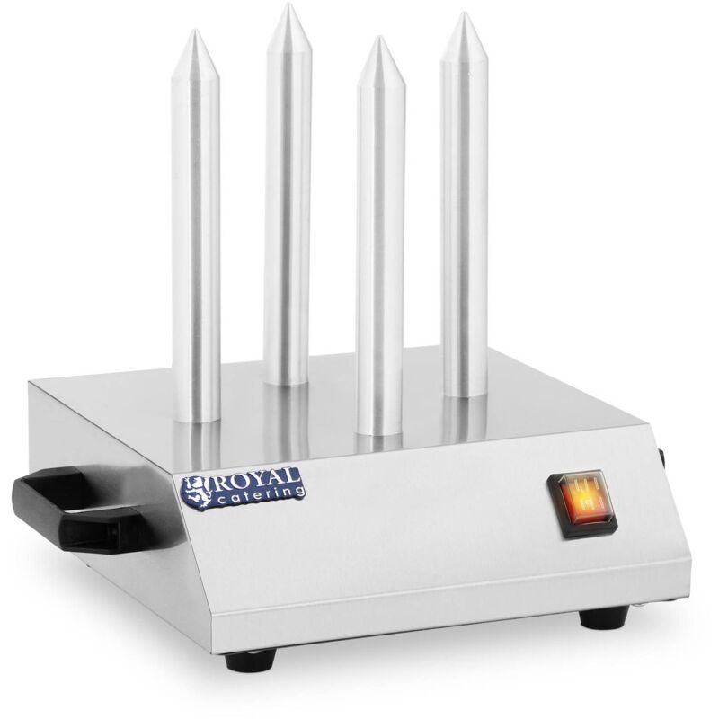 foto del prodotto royal catering riscaldatore per tostapane per pane caldo con tostapane pezzi spie toaster 200w