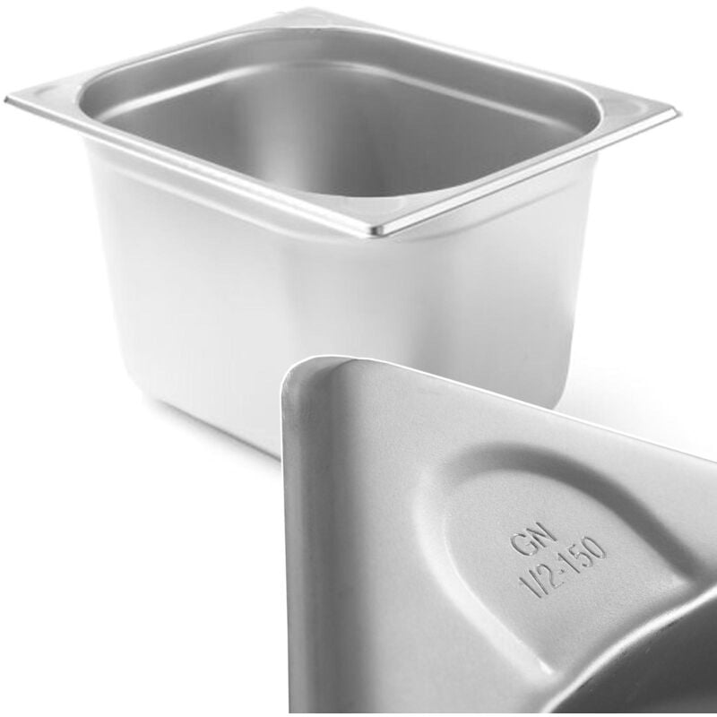 foto del prodotto royal catering scaldavivande chafing dish 2 3 5,3 l 1 cella a combustibile semicircolare