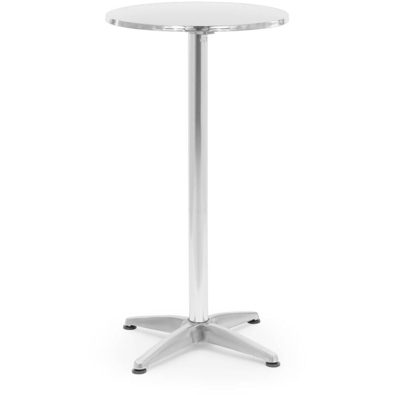 foto del prodotto royal catering tavolo da bar pieghevole e regolabile in altezza 60 cm
