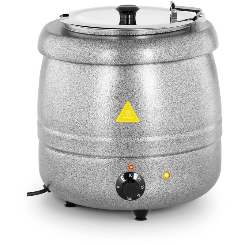 foto del prodotto royal catering zuppiera elettrica riscaldatore zuppa casseruola pentola per zuppe 10 l 400 w