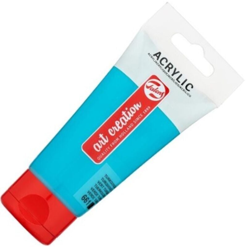 foto del prodotto royal talens art creation colore acrilico 661 verde turchese 75ml