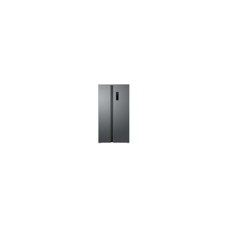 foto del prodotto rp505sxf0. posizionamento dell apparecchio libera installazione, design del prodotto porta americana, colore del prodotto acciaio inox. capacit 