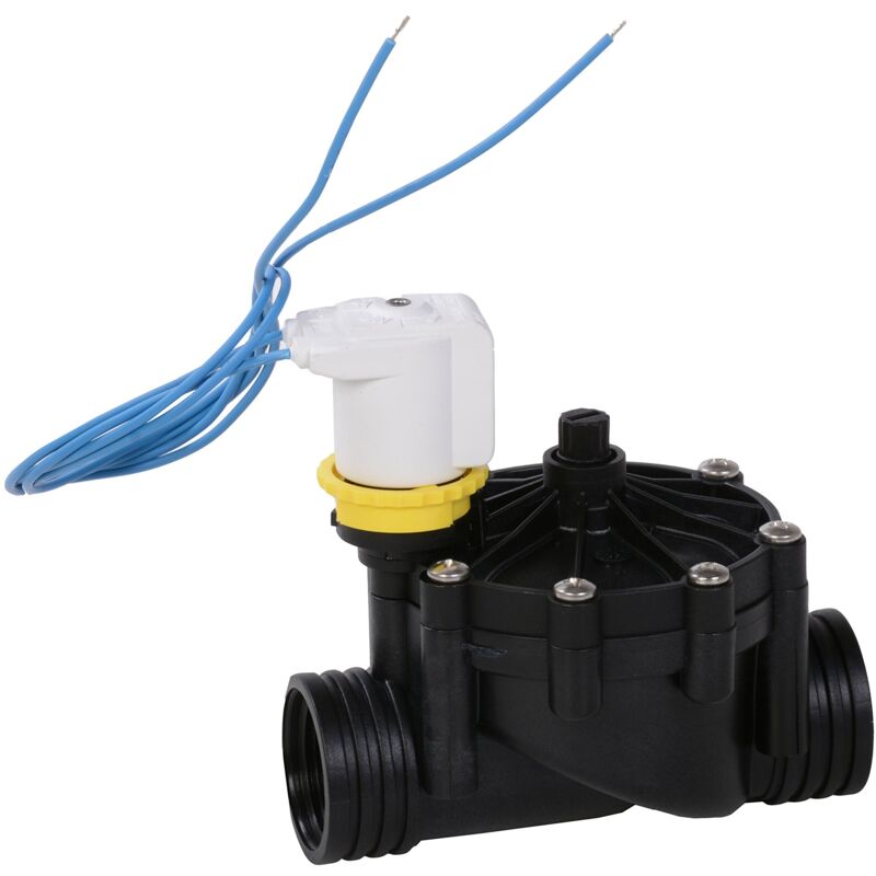 foto del prodotto rpe, elettrovalvola con filettatura interna, 2,5 cm, 24 vcc, con controllo di flusso