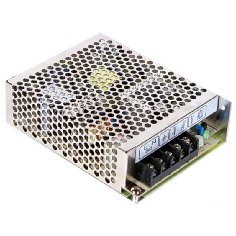 foto del prodotto rs 75 24 alimentatore a commutazione. 76 w mean well