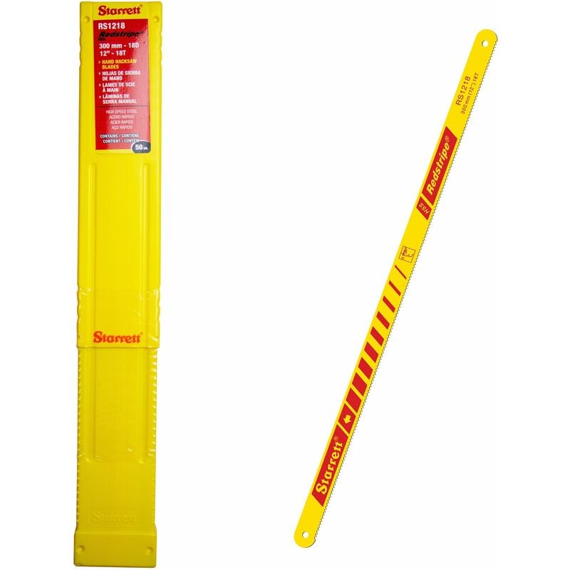foto del prodotto rs1218 lame x 18t seghetto da 12 pollici starrett