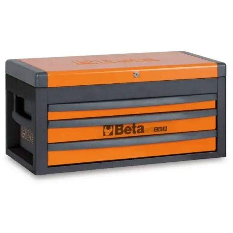 foto del prodotto rsc22 cassettiera portautensili con 3 cassetti arancione beta