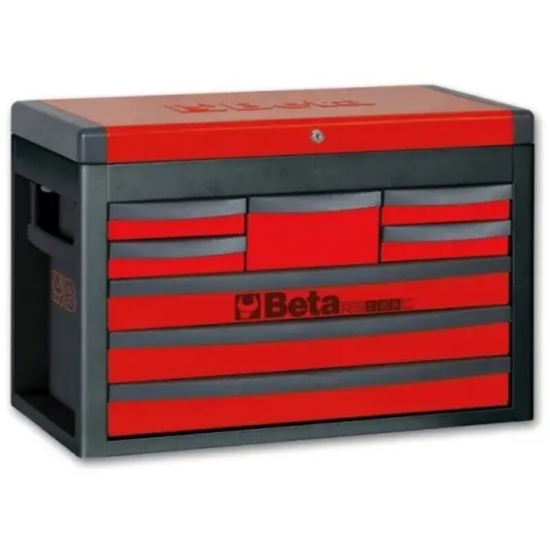 foto del prodotto rsc23c cassettiera portautensili con 8 cassetti rosso beta