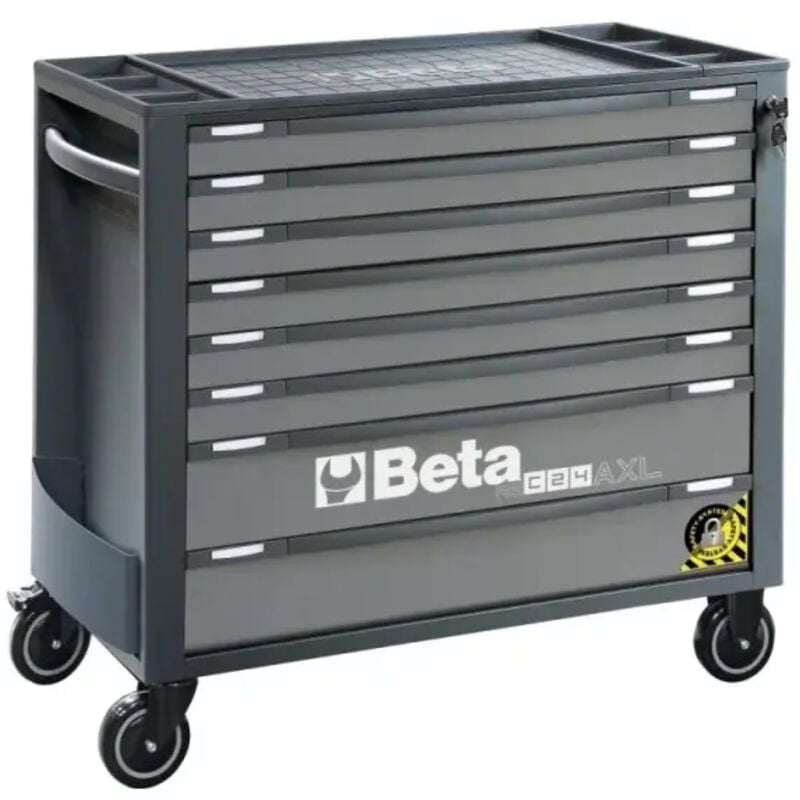 foto del prodotto rsc24axl 8 cassettiera lunga antiribaltamento 8 cassetti antracite beta