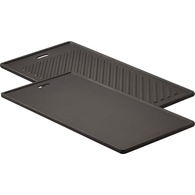 foto del prodotto rsle r sle videro piastra in ghisa per carne e piccoli pezzi da grigliare, marchiatura a fuoco, 45x24 cm, per tutti i modelli videro a partire