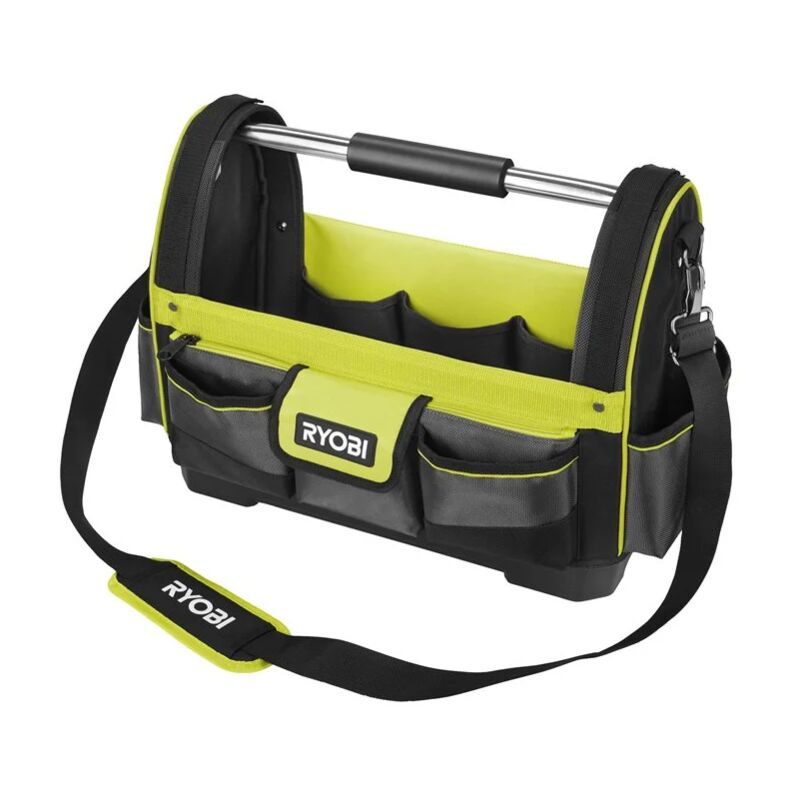 foto del prodotto rsslot1 borsa porta utensili aperta 38 litri 13 tasche 220x365x470mm ryobi