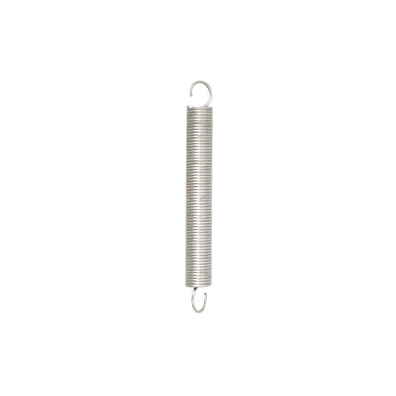 foto del prodotto rst9 set di 3 molle di trazione acciaio galvanizzato carico di lavoro indicativa 10 kg diametro 0, 8 mm lunghezza 18 mm, grigio, set di 3