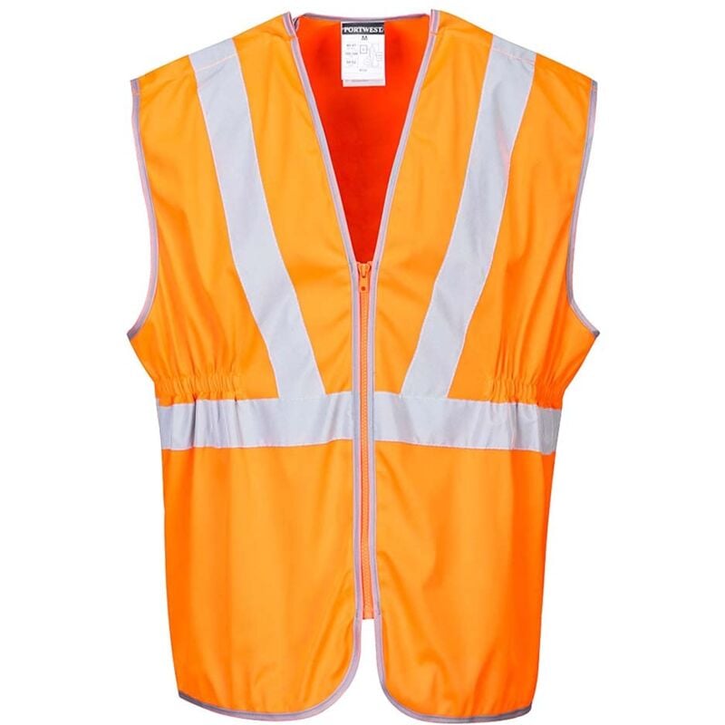 foto del prodotto rt20 gilet lungo ad alta visibilit , ris, arancione, xl portwest