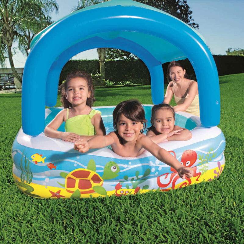foto del prodotto rtgpt furniture limited piscina per bambini con tettoia 140x140x114